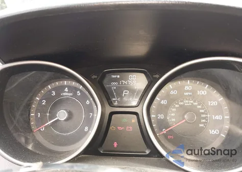 2013 Hyundai Elantra Gls from USA, damaged, VIN 5NPDH4AE6DH202488